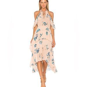 Ulla Johnson Floral Valentine Dress Nude Size 4